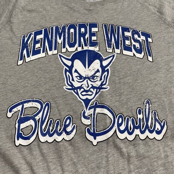 NWOT PEL-ATHLETIC Graphic T-shirt Kenmore West Blue Devils M - Picture 12 of 16
